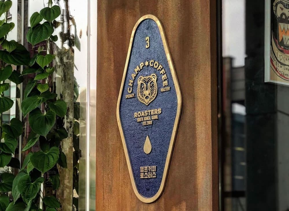 champ coffee logo